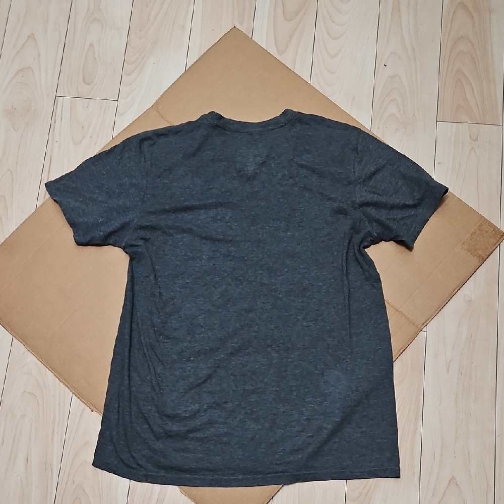 Adidas Gray and Black Short Sleeve Tee - Picture 6 of 7